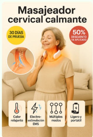 Masajeador de Cuello Inalámbrico NECK MASSAGER