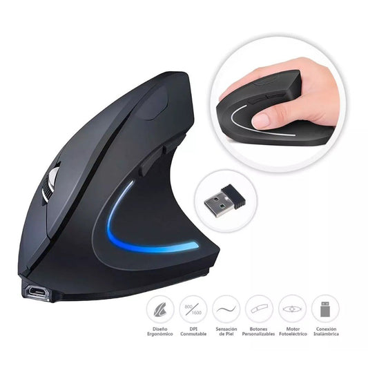 Mouse Inalambrico  Ergonomico JR322